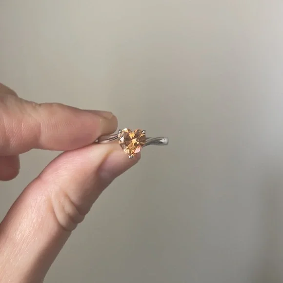 Silver heart ring🦋Diane - Picture 1 of 6